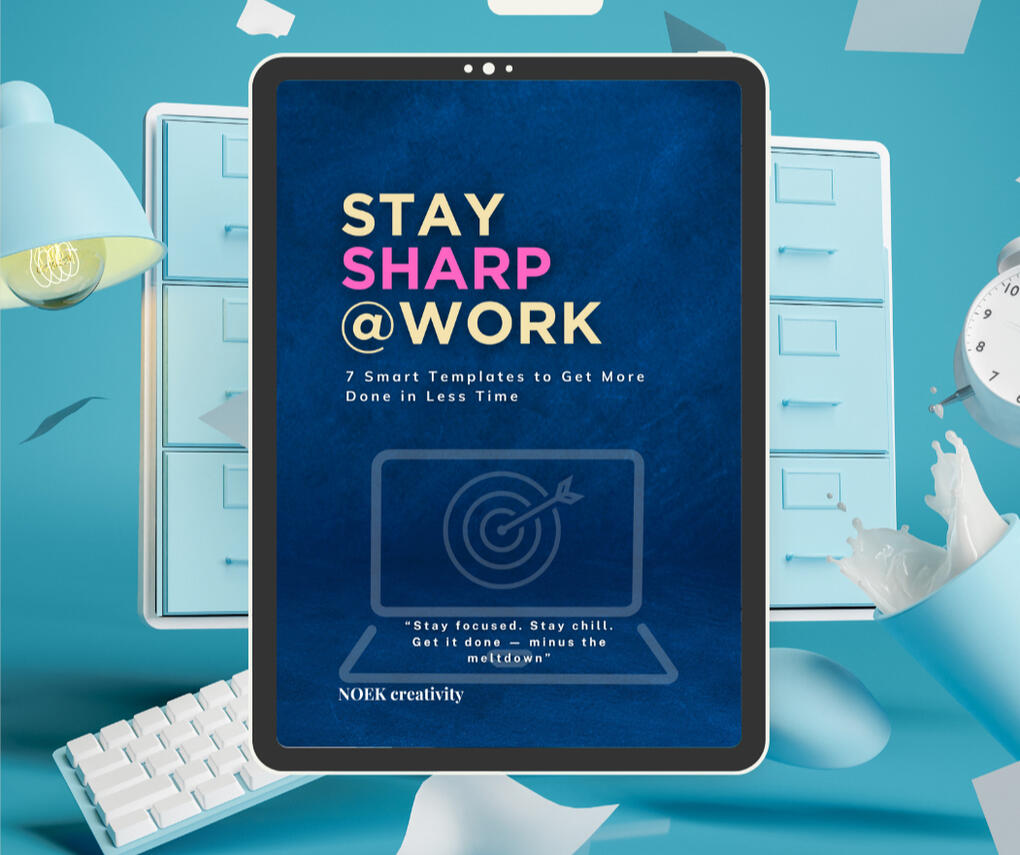 Stay Sharp At Work